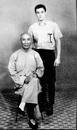 Grandmaster Ip Man (Yip Man) & Student Bruce Lee